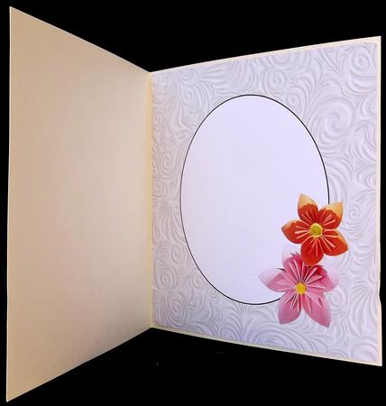 Purple Fan Insert by Suzi Cooper