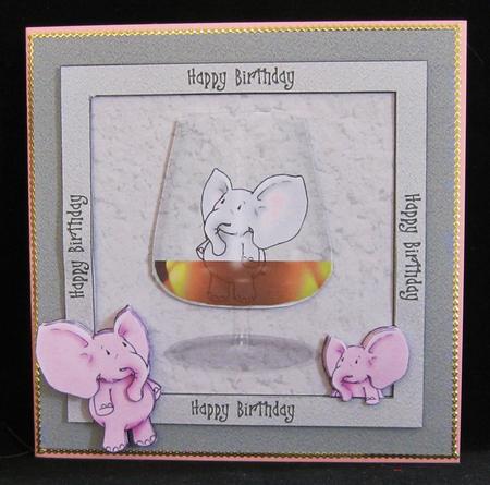 Elephant Cheers by Suzi Cooper