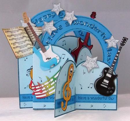 Pop Music Cascade Deluxe by Suzi Cooper
