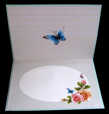 Roses & Fan on Grey Background by Suzi Cooper