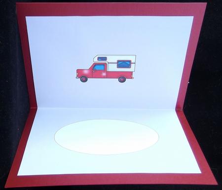 Campervan Holiday Insert by Suzi Cooper