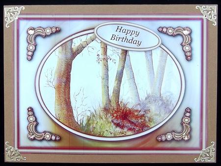 Beside the Lake, Morning Light - Decoupage by Suzi Cooper