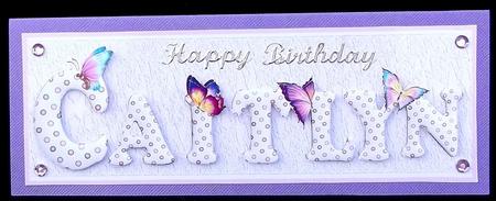 Name Card for Caitlyn by Suzi Cooper