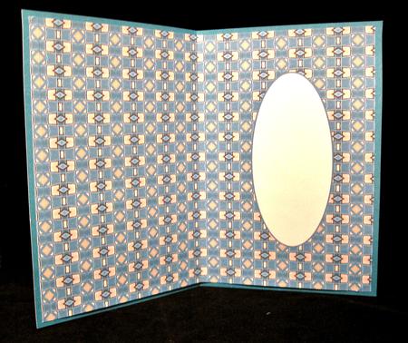 Vintage Lady Insert Blue by Suzi Cooper