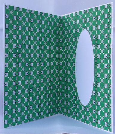 Vintage Lady Green Insert by Suzi Cooper