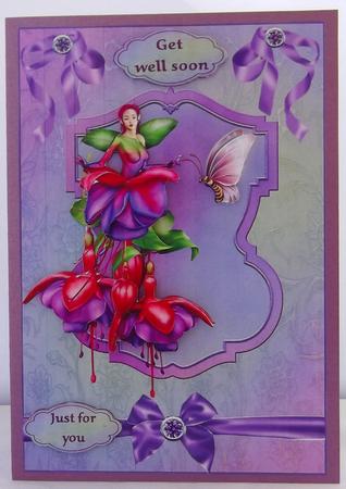 Fuchsia Fairy Dreams by Suzi Cooper