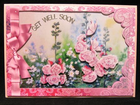 A4 Floral Beauty in Pink by Suzi Cooper