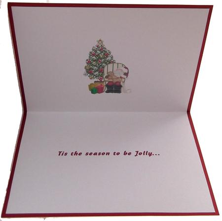 As Santa Sleeps Jolly Insert by Suzi Cooper