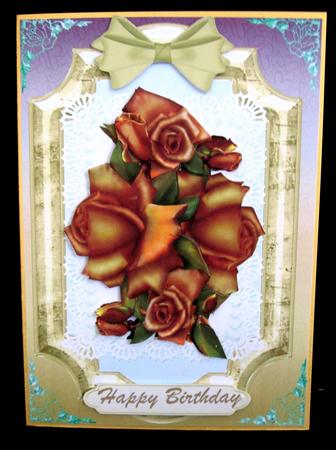Beautiful Copper Roses by Suzi Cooper