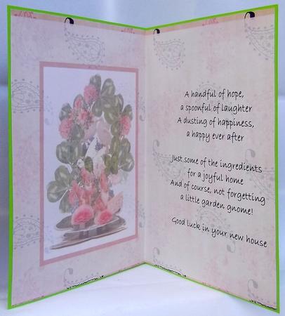 New Home Gnomes Insert by Suzi Cooper