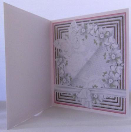 Flower Framed Flowers Insert by Suzi Cooper