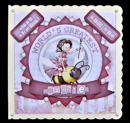 Fairy Nuff Shabby Chic 8x8 by Suzi Cooper
