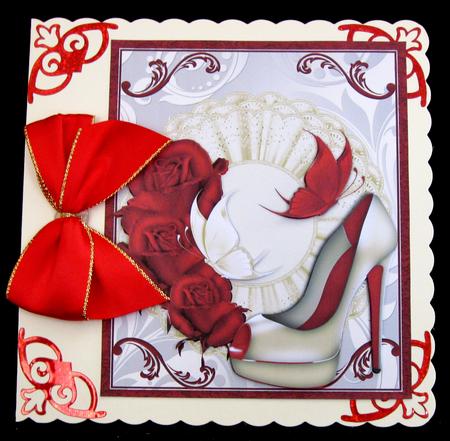 Those Must Have Shoes Card Front by Suzi Cooper