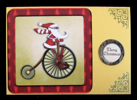 Christmas Steampunk Santa by Suzi Cooper