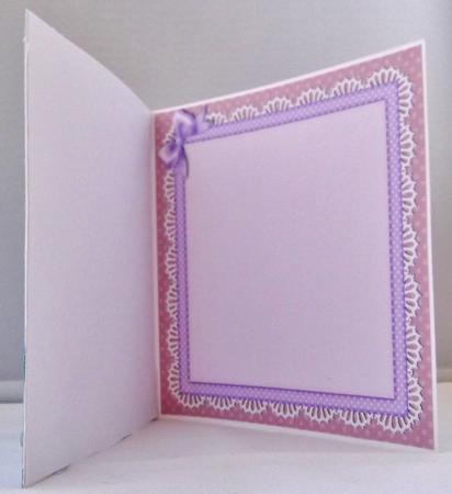 Bluebells Matching 8 x 8 Insert Panel and Greetings by Suzi Cooper
