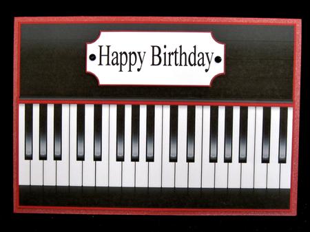 Thank You for the Music 2 Quick Card with Decoupage by Suzi Cooper