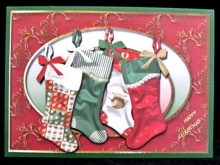 Christmas Stockings Family by Suzi Cooper