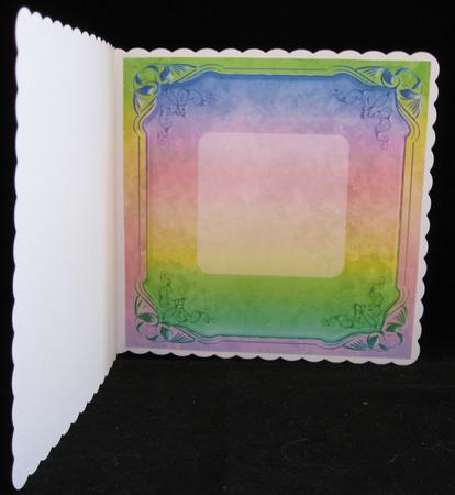 Russet Shades Clematis Delight Insert Panel & Sentiments by Suzi Cooper