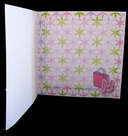 Born to Shop 8x8 Insert by Suzi Cooper