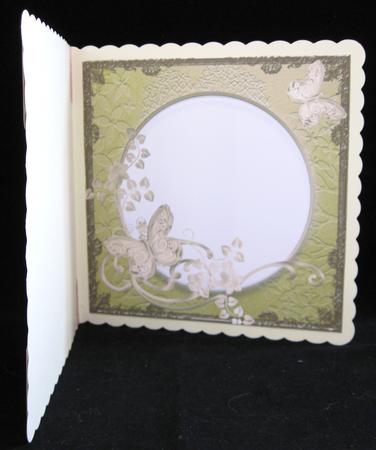 Insert for 8x8- Be My Friend with Decoupage by Suzi Cooper