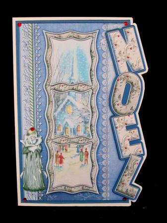 Christmas Eve at Church Over the Side Noel by Suzi Cooper