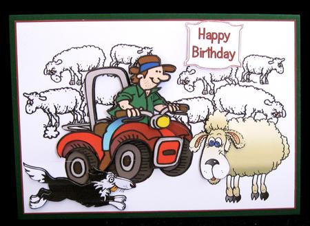 Sheep Farmer by Suzi Cooper