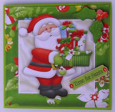 Time for Santa with All His Pressies by Suzi Cooper