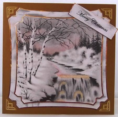Vintage Christmas Scene by Suzi Cooper
