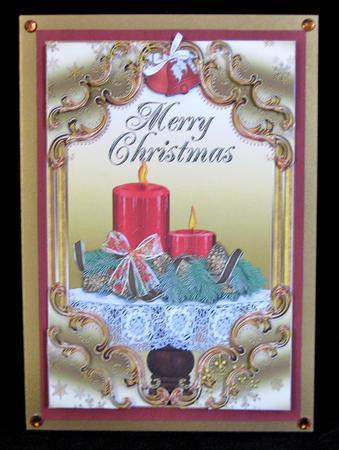 Christmas with Candles by Suzi Cooper