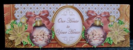 Snowy Village to Your House Large Dl Card Kit by Suzi Cooper
