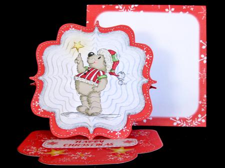 Star Bear Easel Card Kit by Suzi Cooper