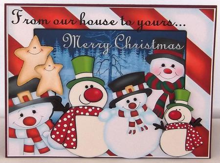 Snowman Family by Suzi Cooper