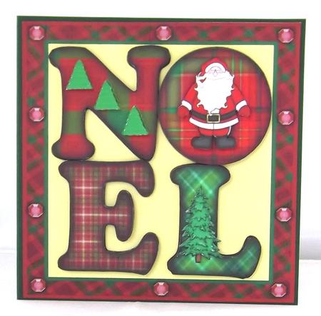 Noel - Square Topper + Decoupage by Suzi Cooper