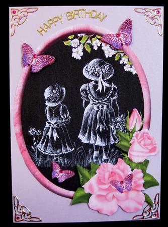 Best Friends with Roses & Butterflies Step by Step Decoupage by Suzi Cooper