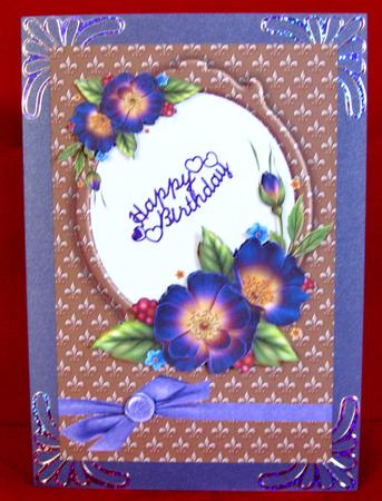 Floral Frame by Suzi Cooper