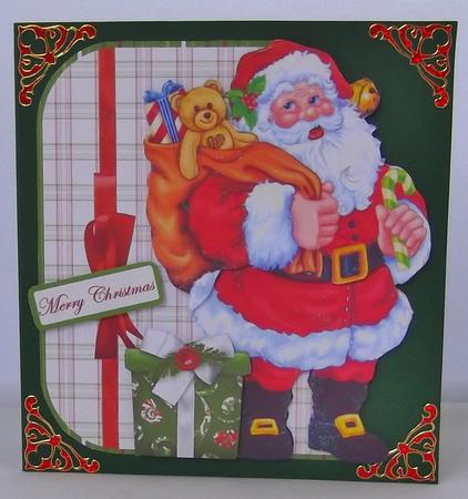 Santa Clause with Toys by Suzi Cooper