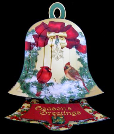 Cardinals and Bows - Bell Easel Kit by Suzi Cooper