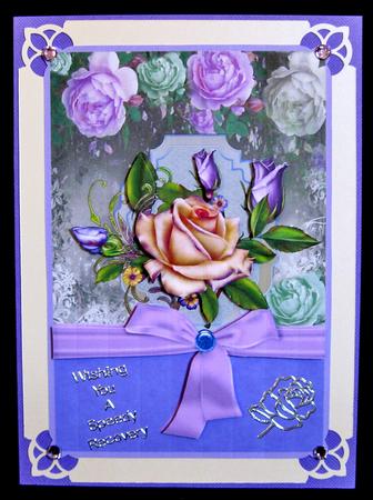 2 Rose Toppers by Suzi Cooper