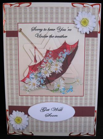Floral Vintage Umbrella by Suzi Cooper