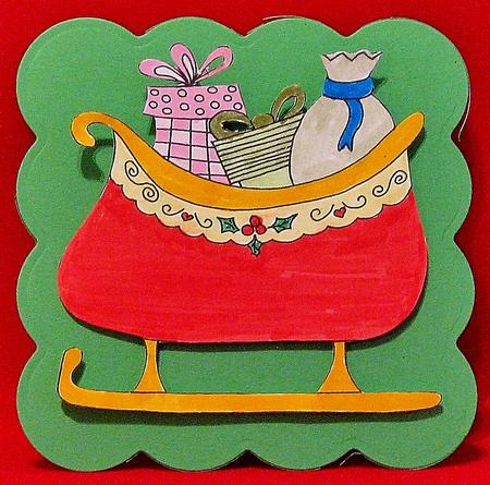 Sleigh Digital Stamp by Suzi Cooper