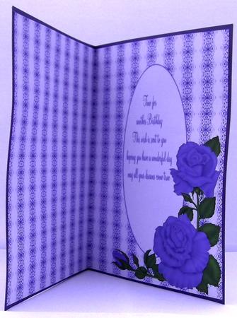Floral Rose A5 Inserts All Occasions by Suzi Cooper