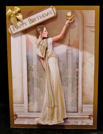Art Deco Lady Pandore Cream by Suzi Cooper
