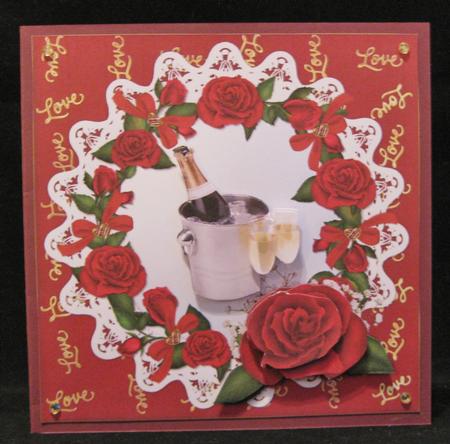 8x8 Anniversary Roses by Suzi Cooper