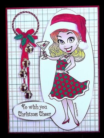 Sending Christmas Cheer Quick Card by Suzi Cooper