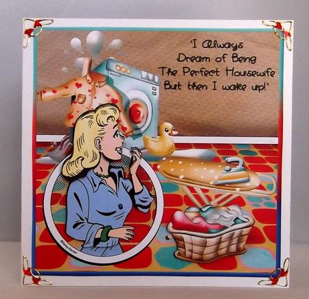 Perfect Housewife 8x8in Step by Step by Suzi Cooper