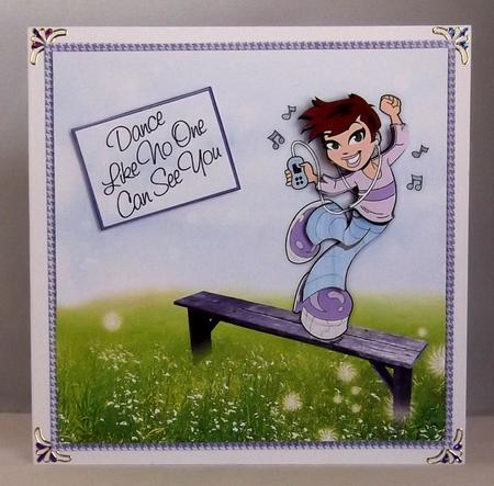 Dance Like No One Can See You 8x8in Step by Step by Suzi Cooper