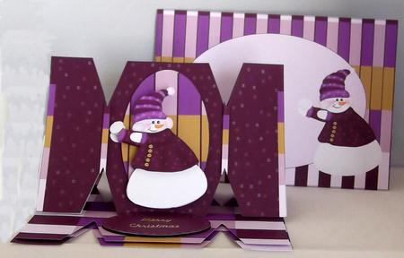 Christmas Cracker Easel Card Kit by Suzi Cooper