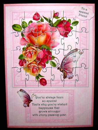 Jigsaw in Bloom Birthday by Suzi Cooper