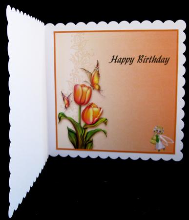 Tip Toe Through the Tulips Insert by Suzi Cooper
