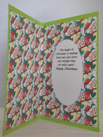 Christmas Carol Singers Insert by Suzi Cooper